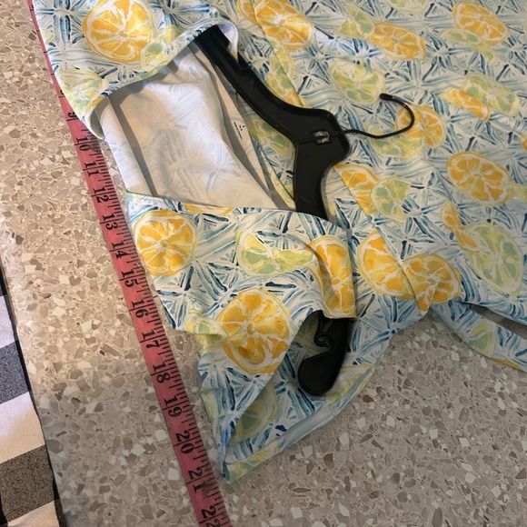 LANDS' END Large Ruffle Hem Cover-up Wrap Dress UPF 50 - Picture 8 of 8